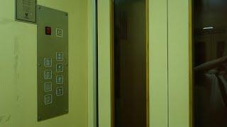 1960s Daka single-speed elevator with new buttons @ Resavska, 3 (Belgrade, Serbia)
