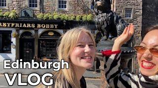 FIRST TIME IN SCOTLAND!󠁧󠁢󠁳󠁣󠁴󠁿 Edinburgh Vlog 1 | Best things to do in edinburgh