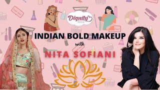 Nita Sofiani Indian Bold Make Up