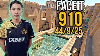 910 POV W/Senzu, Mzinho CS2 FACEIT (44/9/25) ANUBIS GAMEPLAY | April 19th 2024