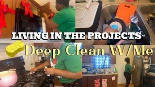 LIVING In The PROJECTS | Deep Clean My KITCHEN 