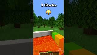 Minecraft 1 Block vs 5 Blocks Jumps 