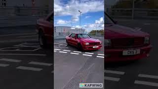 Red Mercedes 1000SEC