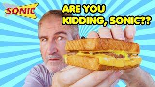 SONIC Drive In's Shocking Grilled Cheese Burger Prices! 