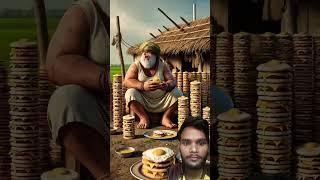 Hungry farmer eats all his chickens' eggs to make an omelette  #ai​ #pigeon​ #hen​ #sandwich​#funny
