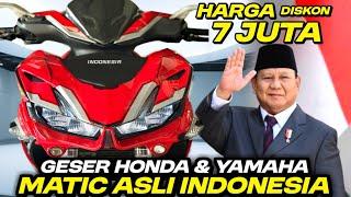 HARGA DISKON 7 JUTANEW MATIC BERKUALITAS ASLI BUATAN INDONESIA GESER HONDA & YAMAHA DI INDONESIA!?