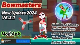 Bowmasters Mod Apk 6.3.1 Unlimited Money Unlimited Gem Latest Version 2024 Update!