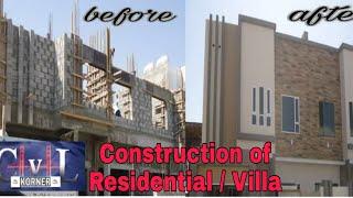 CONSTRUCTION OF RESIDENTIAL HOUSE . SOME TIPS AND IDEAS