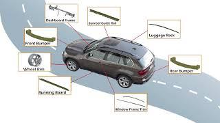 PRATIC CNC-BMW, Benz, Toyota, Honda, Ford Aluminum Auto Parts CNC Machining Center