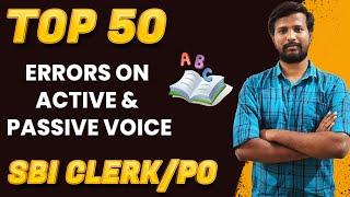 TOP 50 VOICE ERRORS - ENGLISH SESSION | SBI PO/CLERK  | CRACK WITH JACK | MR.ABITH