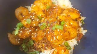 Prawns in Chili Sauce (In honor of Iron Chef Chinese Chen Kenichi)