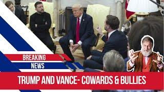 the cowardice of trump and vance