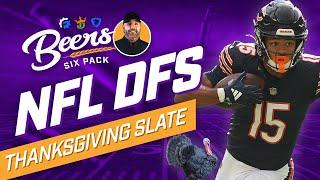 Thanksgiving 6 Pack! NFL DFS Picks & Stacks for DraftKings & FanDuel!