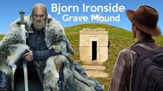 I explored Viking BJORN IRONSIDE Grave mound