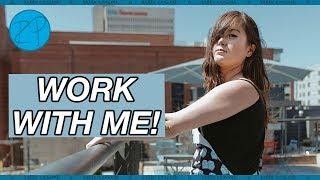 A Day In A YouTuber's Life - Come Work With Me (American Sign Language Vlog)