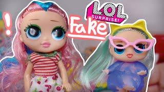 CREEPY FAKE LOL SURPRISE TOYS!