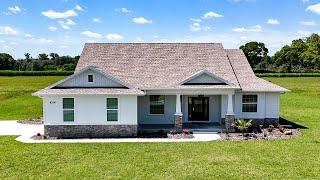 This New CUSTOM Florida Home in Ocala Sits on Nearly ONE ACRE!!