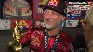 JOHN FORCE RACING'S JACK BECKMAN COMES UP BIG IN FUNNY CAR,  ANTRON, ANDERSON, HERRERA WIN