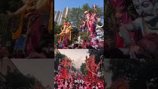 Parel cha raja Mumbai cha raja great bhet 2023 and 2024 #ganpati   #ganpativisarjan2024