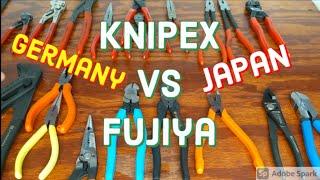 Knipex Vs Fujiya Pliers Germany Vs Japan