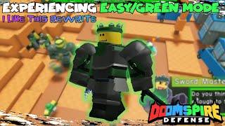 Fighting Against the Sword Master! | Doomspire Defense