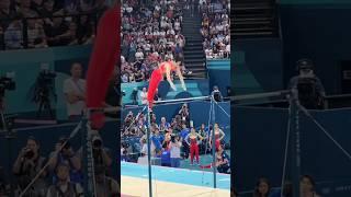 The mistake of losing the gold medal,#ParisOlympic #CompetitiveGymnastics#gymnastics