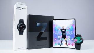 Samsung Galaxy Z FOLD 3 + Watch 4 UNBOXING