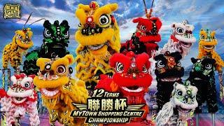 Lion Dance | Acrobatic Lion Dance Championship | 联胜杯 | Mytown Shopping Centre 2024年第四届全国狮王高桩争霸赛联胜杯