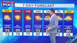 Temperatures will reach 99 degrees this week in NY, NJ