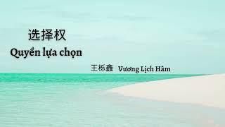 (Vietsub + Pinyin) 选择权 – Quyền lựa chọn // 王栎鑫 – Vương Lịch Hâm