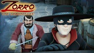 Les Chroniques de Zorro | ZORRO LE VOLEUR | Episode 9 | Dessin animé de super-héros