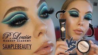 Plouise VS Sample Beauty - BATTLE OF THE EYESHADOW BASES | Lsgmakeup