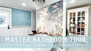 Tour Our Master Bathroom (It Used To Be The Master Bedroom)