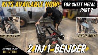 FINISHED!!! Finger Brake & Pipe Anvil - ALL IN ONE - Save $ and SPACE!