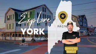 Tour of York Maine and York Beach Maine | Nubble Light | Maine Coast