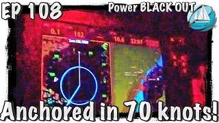 EP 108 Anchored in 70 Knots ! #Sailing #Blownaway #Greece