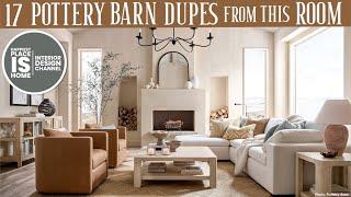 17 Pottery Barn Living Room Dupes!