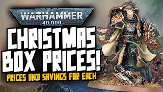 NEW 40K CHRISTMAS BOXSET PRICES!