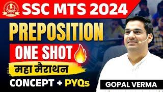 Complete Preposition in One Shot | Preposition Marathon For All SSC Exams | Gopal Verma Sir #ssc