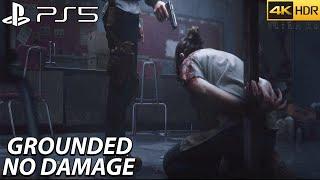 The Last of Us 2 PS5 - Ellie's Revenge VS WLF ( GROUNDED / NO DAMAGE ) 4K60FPS .