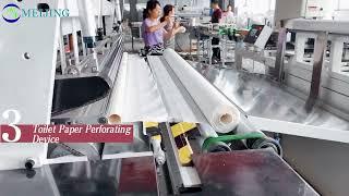 MEIJING Hot Sale Toilet Paper Rewinding Machine