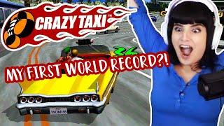 Getting a world record in the hardest CRAZY TAXI level ever!