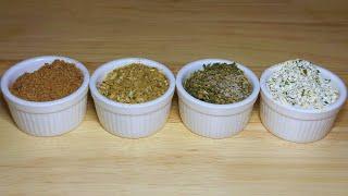 Homemade Seasoning Blends | Onion Soup Mix | Ranch | Italian | Rib Rub