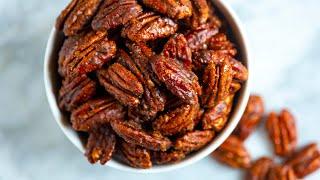 Easy Candied Pecans Recipe