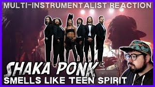 EPIC NIRVANA COVER! Shaka Ponk 'Smells Like Teen Spirit' at Alcaline | Musician Reaction + Analysis