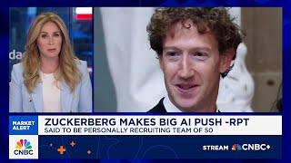Mark Zuckerberg makes big AI push, said to be personally recruiting team of 50: Report