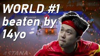 This 14-Year-Old Just Beat the World’s #1 player! | Wang Chuqin vs Benyamin Faraji | Asian Champion