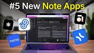 New 5 Note-Taking Apps You Need to Try