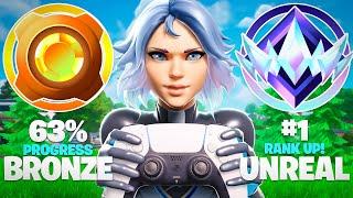 Unranked To UNREAL Solo Controller Ranked Speedrun (Chapter 6 Season 3)