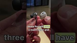 THREE major differences between Buds 3 and Buds 3 Pro! #newsamsung #galaxyfold #galaxybuds #shorts